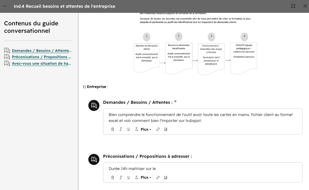 Indicateur 4 qualiopi hubspot
